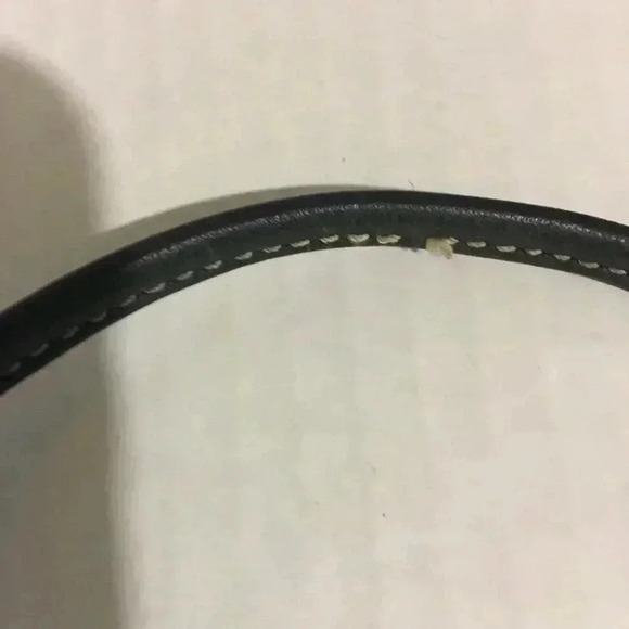 Coach Black leather wristlet bag - Picture 7 of 7